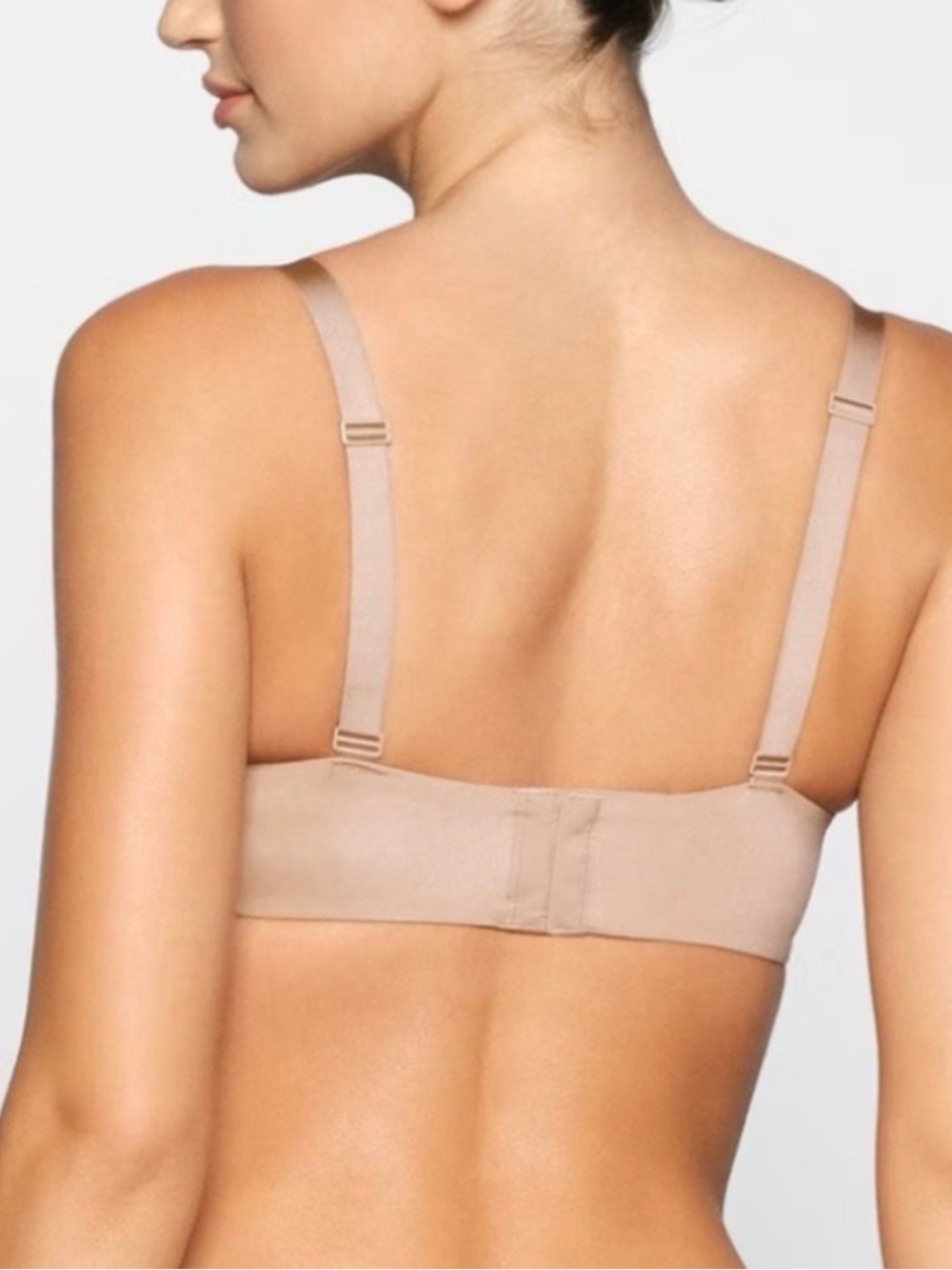 Skims Women's No Show Molded Unlined Balconette Bra Clay Size 38DD NWT - Picture 3 of 9